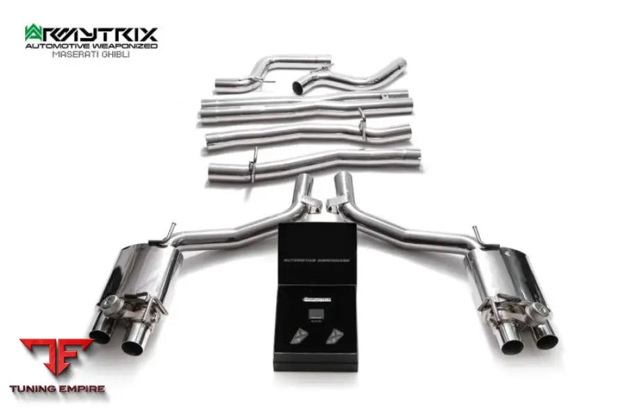 ARMYTRIX MASERATI GHIBLI SQ4 (2013-2018) VALVETRONIC EXHAUST SYSTEM