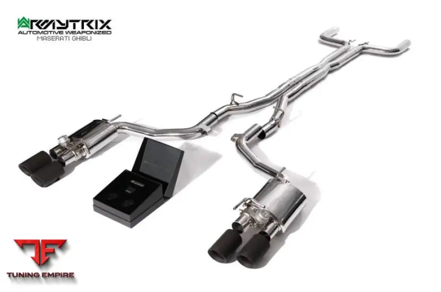 ARMYTRIX MASERATI GHIBLI SQ4 (2013-2018) VALVETRONIC EXHAUST SYSTEM