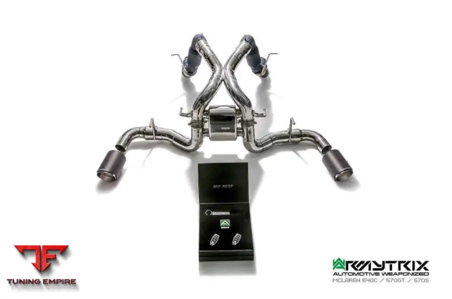 ARMYTRIX MCLAREN 570S / 570GT / 540C (2015-PRESENT) VALVETRONIC EXHAUST SYSTEM