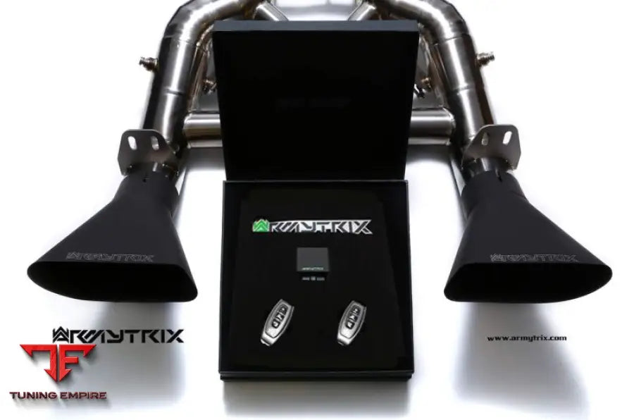 ARMYTRIX MCLAREN MP4-12C (2011-2014) VALVETRONIC EXHAUST SYSTEM