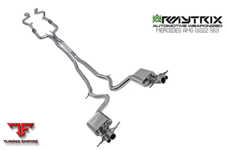 ARMYTRIX MERCEDES-AMG W222 S63 (2017-2020) VALVETRONIC EXHAUST SYSTEM