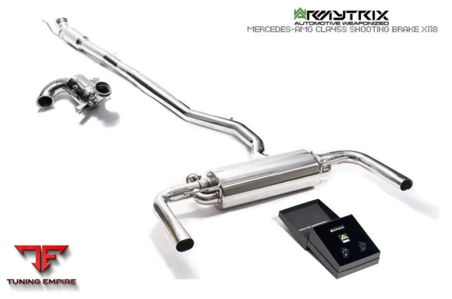 ARMYTRIX MERCEDES-AMG X118 CLA45 S AMG SHOOTING BRAKE (2019-PRESENT) VALVETRONIC EXHAUST SYSTEM