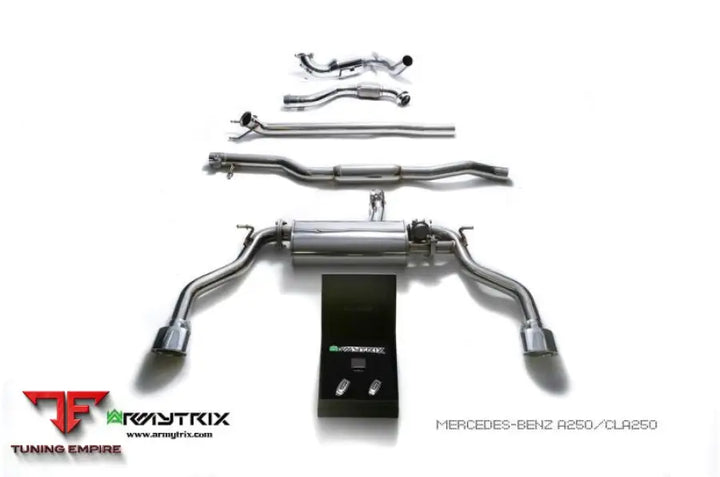ARMYTRIX MERCEDES BENZ C117 CLA180/CLA200 (2013-2015) VALVETRONIC EXHAUST SYSTEM