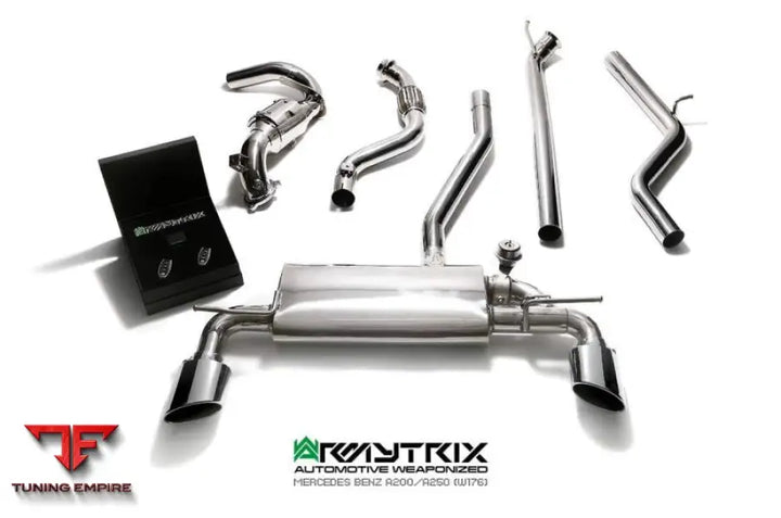 ARMYTRIX MERCEDES BENZ W176 A180 A200 A250 (2012-2015) VALVETRONIC EXHAUST SYSTEM
