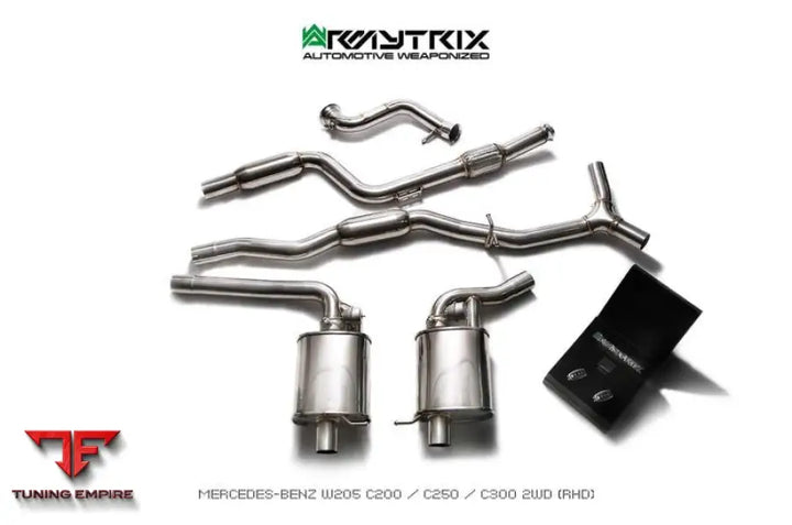 ARMYTRIX MERCEDES BENZ W205 C200/C250/C300 (2014-2018) VALVETRONIC EXHAUST SYSTEM