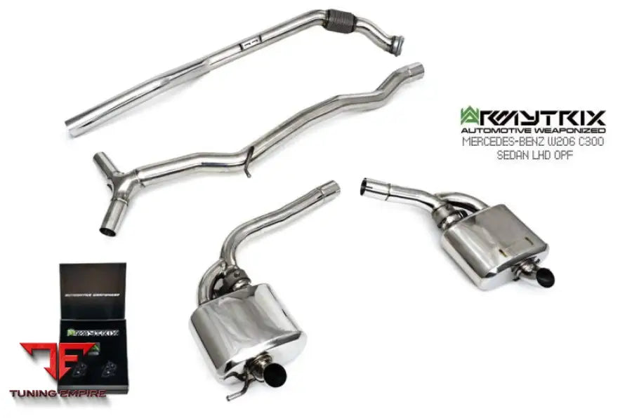 ARMYTRIX MERCEDES-BENZ W206 C300 OPF (2021-PRESENT) VALVETRONIC EXHAUST SYSTEM