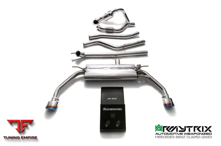 ARMYTRIX MERCEDES BENZ X117 CLA200/CLA250 SHOOTING BRAKE 2WD (2013-2015) VALVETRONIC EXHAUST SYSTEM