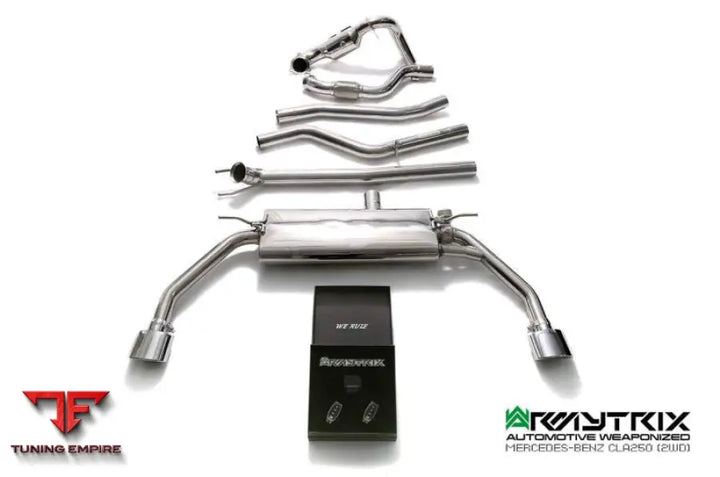 ARMYTRIX MERCEDES BENZ X117 CLA200/CLA250 SHOOTING BRAKE 2WD (2013-2015) VALVETRONIC EXHAUST SYSTEM