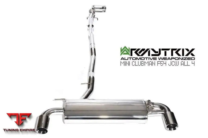 ARMYTRIX MINI CLUBMAN F54 JCW ALL 4 (2019-2024) VALVETRONIC EXHAUST SYSTEM