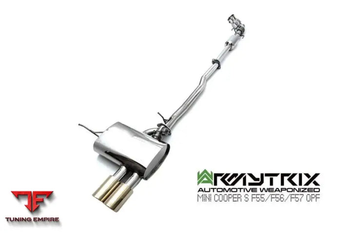 ARMYTRIX MINI COOPER S F56 F57 2.0 TURBO (2019-2024) VALVETRONIC EXHAUST SYSTEM