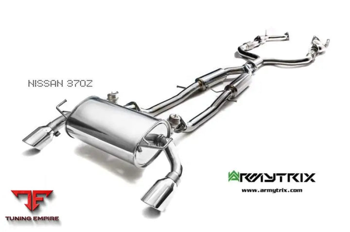 ARMYTRIX NISSAN 370Z 3.7 V6 (2009-2020) VALVETRONIC EXHAUST SYSTEM