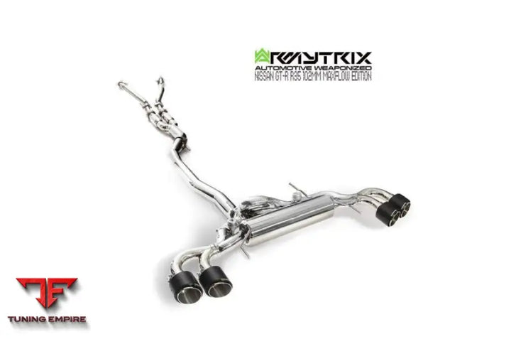 ARMYTRIX NISSAN GT-R R35 3.8 TWIN-TURBO V6 (2007-PRESENT) MAXFLOW EDITION VALVETRONIC EXHAUST SYSTEM