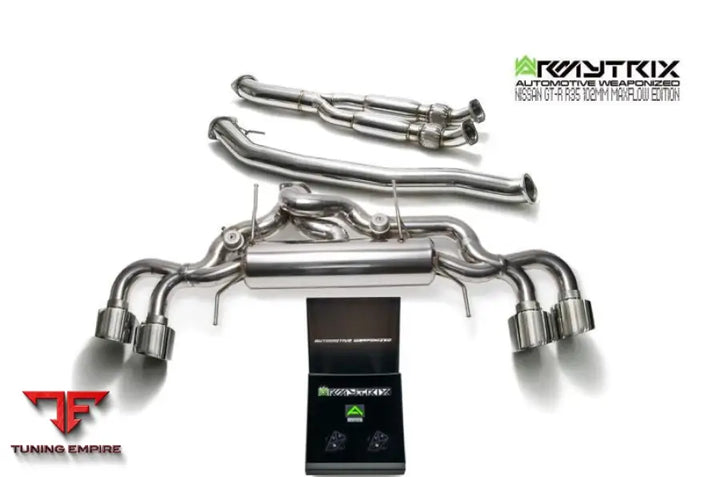 ARMYTRIX NISSAN GT-R R35 3.8 TWIN-TURBO V6 (2007-PRESENT) MAXFLOW EDITION VALVETRONIC EXHAUST SYSTEM