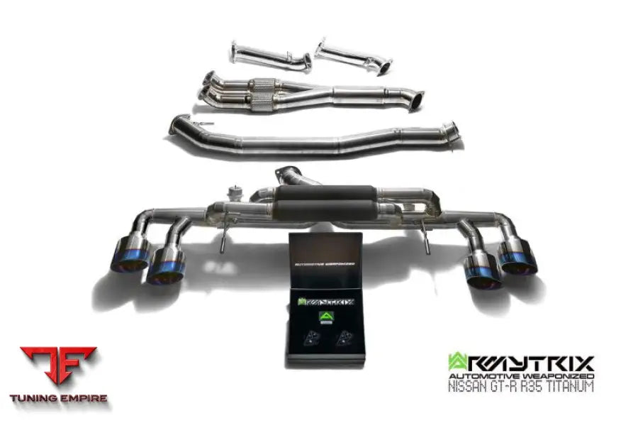 ARMYTRIX NISSAN GT-R R35 3.8 TWIN-TURBO V6 (2017-PRESENT) VALVETRONIC EXHAUST SYSTEM