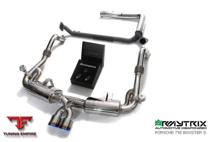 ARMYTRIX PORSCHE 718 BOXSTER (2016-PRESENT) VALVETRONIC EXHAUST SYSTEM