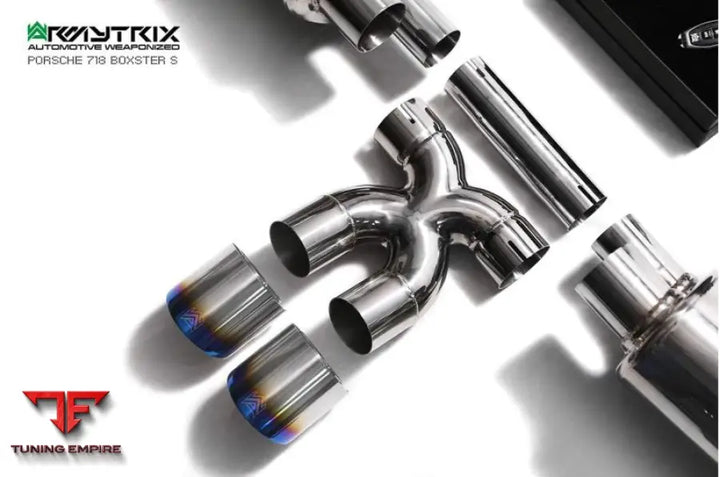 ARMYTRIX PORSCHE 718 BOXSTER (2016-PRESENT) VALVETRONIC EXHAUST SYSTEM
