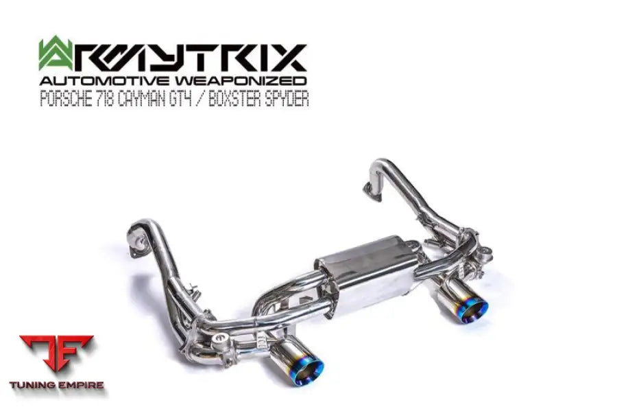 ARMYTRIX PORSCHE 718 BOXSTER SPYDER (2019-PRESENT) VALVETRONIC EXHAUST SYSTEM