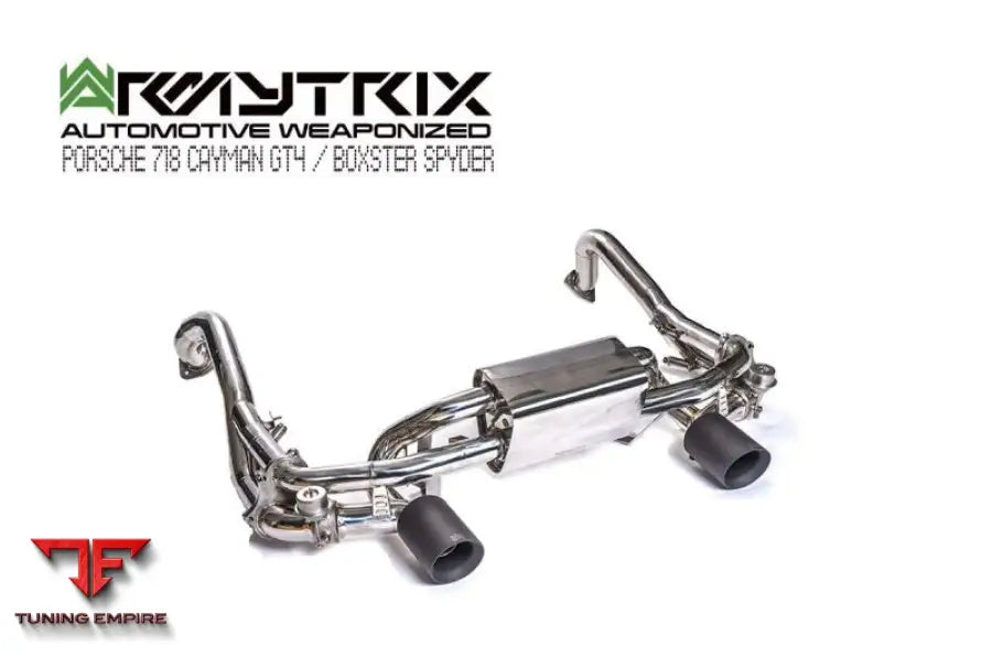 ARMYTRIX PORSCHE 718 BOXSTER SPYDER (2019-PRESENT) VALVETRONIC EXHAUST SYSTEM