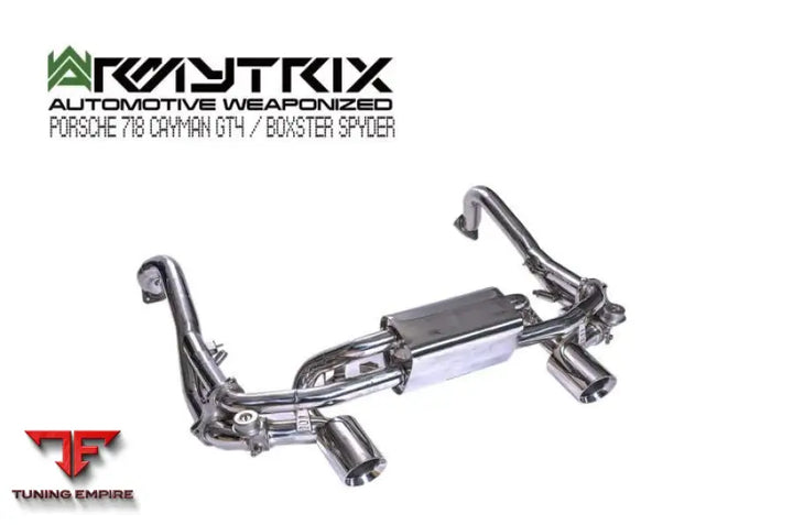 ARMYTRIX PORSCHE 718 BOXSTER SPYDER (2019-PRESENT) VALVETRONIC EXHAUST SYSTEM