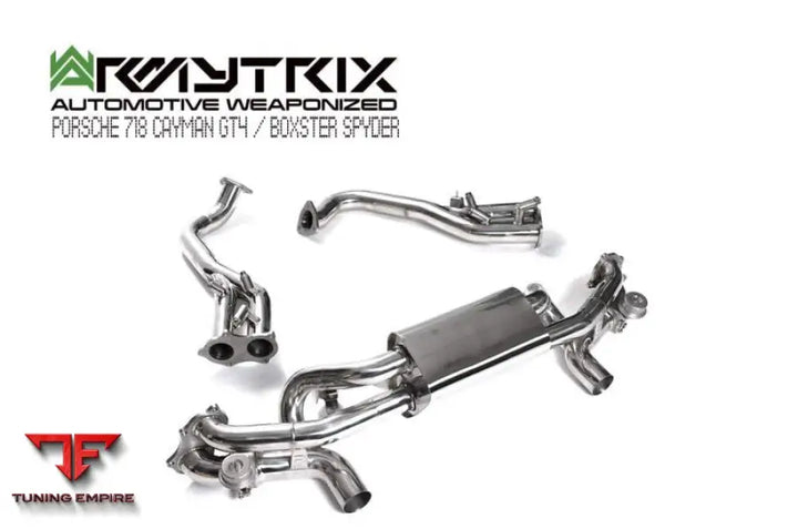 ARMYTRIX PORSCHE 718 BOXSTER SPYDER (2019-PRESENT) VALVETRONIC EXHAUST SYSTEM