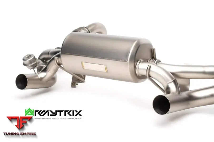 ARMYTRIX PORSCHE 718 CAYMAN (2016-PRESENT) GT4 RS CONVERSION VALVETRONIC EXHAUST SYSTEM