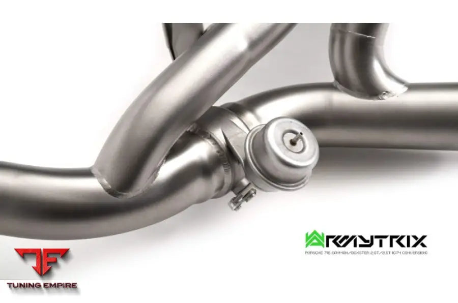 ARMYTRIX PORSCHE 718 CAYMAN (2016-PRESENT) GT4 RS CONVERSION VALVETRONIC EXHAUST SYSTEM