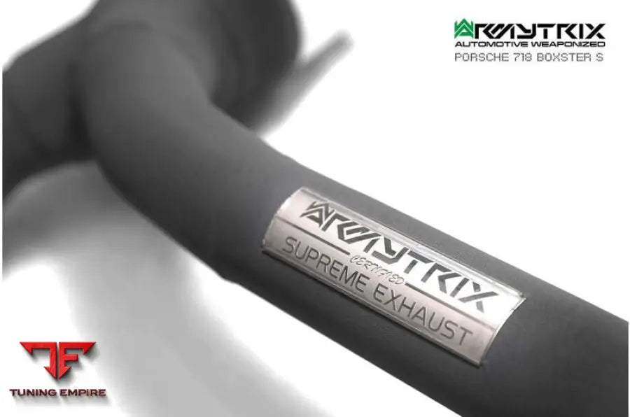 ARMYTRIX PORSCHE 718 CAYMAN GT4 RS / SPYDER RS (2022-PRESENT) VALVETRONIC EXHAUST SYSTEM