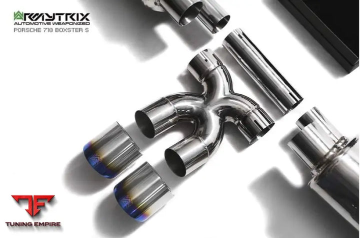 ARMYTRIX PORSCHE 718 CAYMAN GT4 RS / SPYDER RS (2022-PRESENT) VALVETRONIC EXHAUST SYSTEM