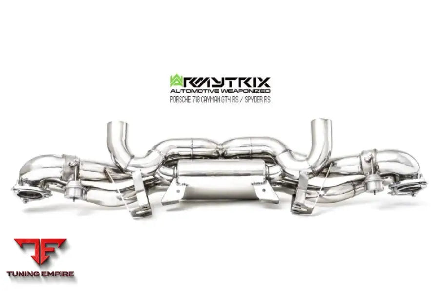 ARMYTRIX PORSCHE 718 CAYMAN GT4 RS / SPYDER RS (2022-PRESENT) VALVETRONIC EXHAUST SYSTEM