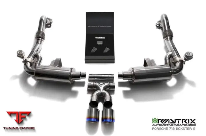 ARMYTRIX PORSCHE 718 CAYMAN GT4 RS / SPYDER RS (2022-PRESENT) VALVETRONIC EXHAUST SYSTEM
