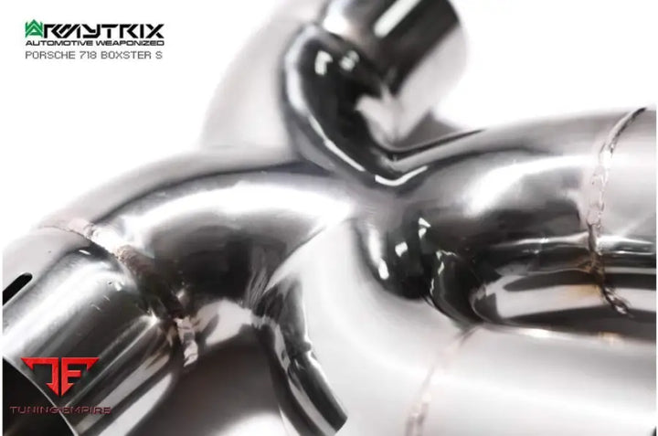 ARMYTRIX PORSCHE 718 CAYMAN GT4 RS / SPYDER RS (2022-PRESENT) VALVETRONIC EXHAUST SYSTEM