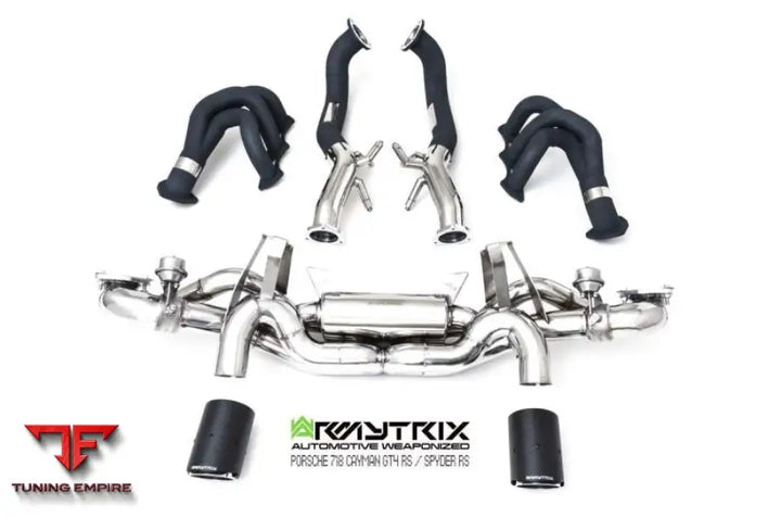 ARMYTRIX PORSCHE 718 CAYMAN GT4 RS / SPYDER RS (2022-PRESENT) VALVETRONIC EXHAUST SYSTEM