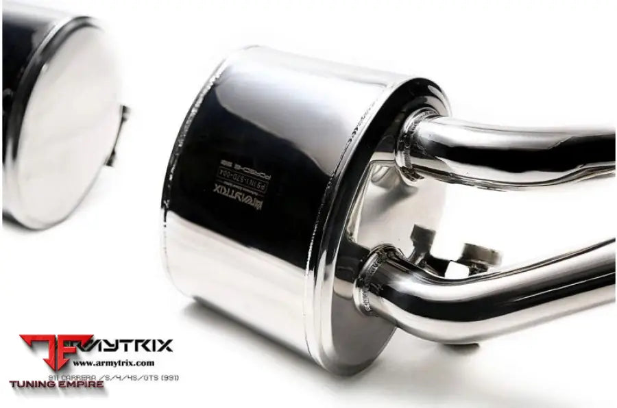 ARMYTRIX PORSCHE 911 CARRERA 991.1 4/S/4S/GTS (2012-2015) VALVETRONIC EXHAUST SYSTEM
