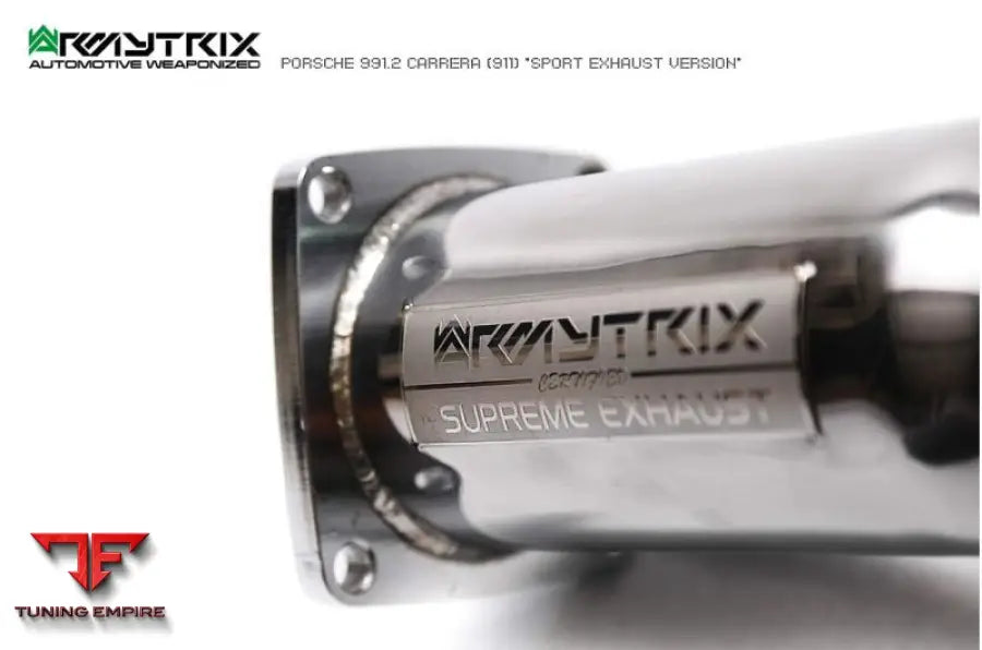 ARMYTRIX PORSCHE 911 CARRERA 991.2 S /4 /4S /GTS (2016-2019) VALVETRONIC EXHAUST SYSTEM