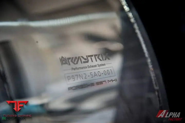 ARMYTRIX PORSCHE 911 CARRERA 997.2 PDK 4/S/4S (2009-2012) VALVETRONIC EXHAUST SYSTEM