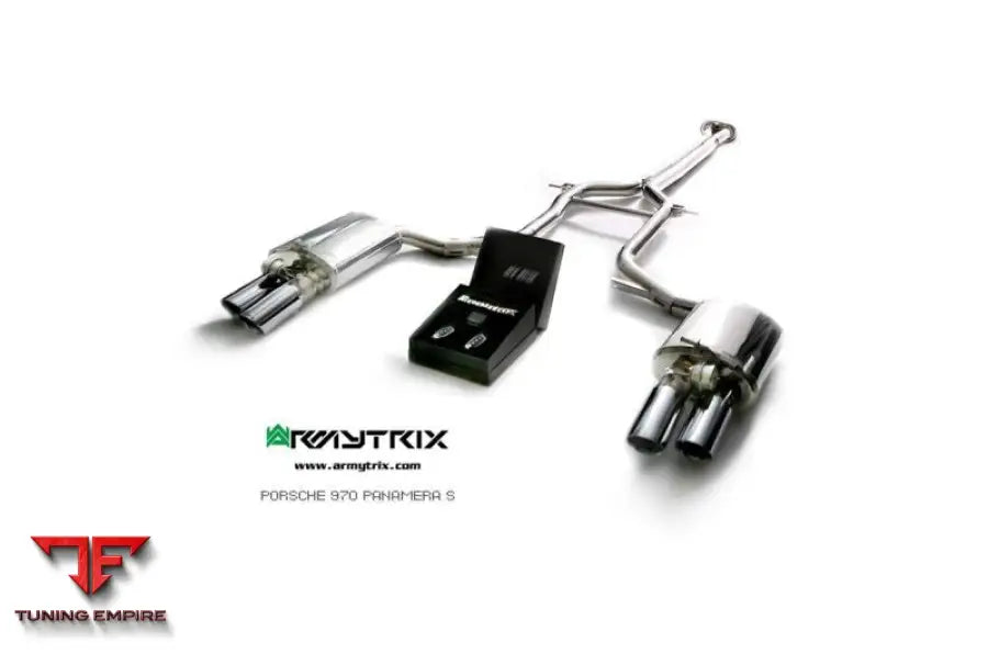 ARMYTRIX PORSCHE 970 PANAMERA 4/S/4S/GTS (2009-2013) VALVETRONIC EXHAUST SYSTEM