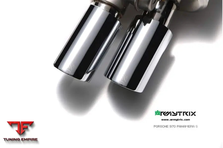ARMYTRIX PORSCHE 970 PANAMERA 4/S/4S/GTS (2009-2013) VALVETRONIC EXHAUST SYSTEM