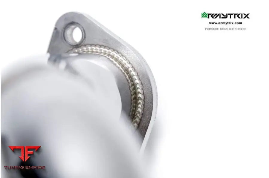 ARMYTRIX PORSCHE 981 BOXSTER S/GTS/SPYDER (2012-2016) VALVETRONIC EXHAUST SYSTEM