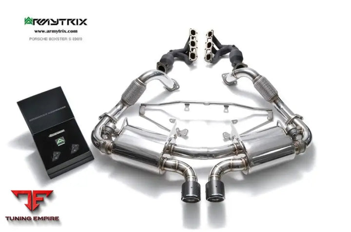 ARMYTRIX PORSCHE 981 BOXSTER S/GTS/SPYDER (2012-2016) VALVETRONIC EXHAUST SYSTEM