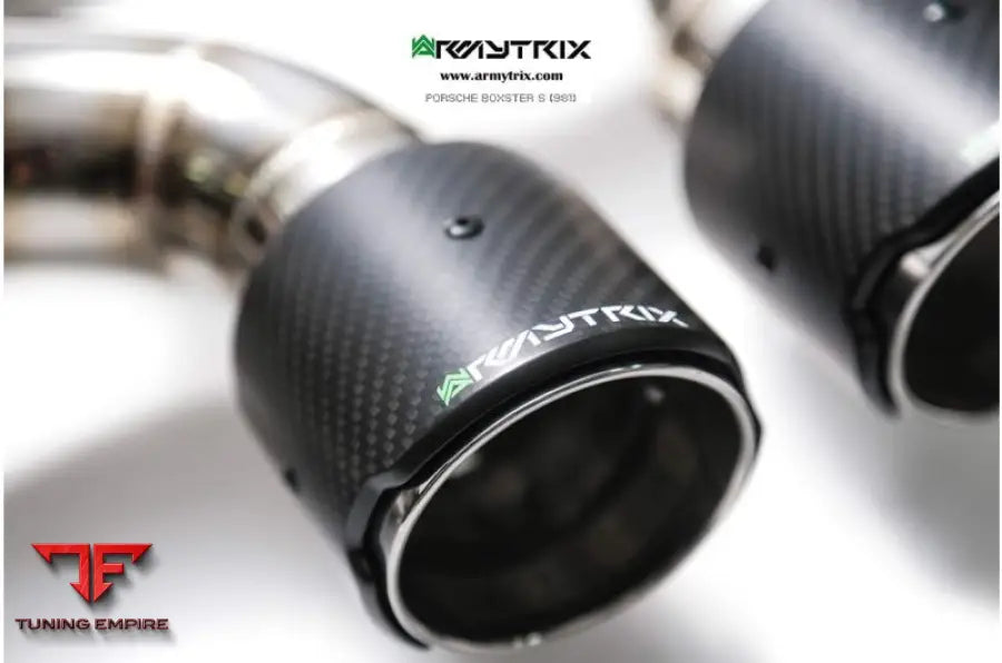 ARMYTRIX PORSCHE 981 BOXSTER S/GTS/SPYDER (2012-2016) VALVETRONIC EXHAUST SYSTEM