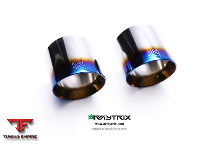ARMYTRIX PORSCHE 981 BOXSTER S/GTS/SPYDER (2012-2016) VALVETRONIC EXHAUST SYSTEM