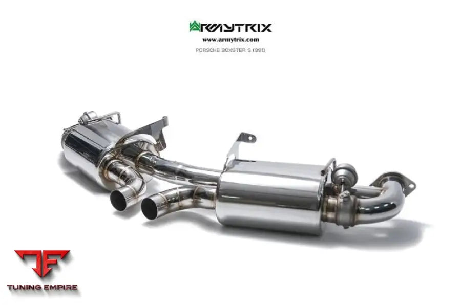 ARMYTRIX PORSCHE 981 CAYMAN S/GTS/GT4 (2012-2016) VALVETRONIC EXHAUST SYSTEM