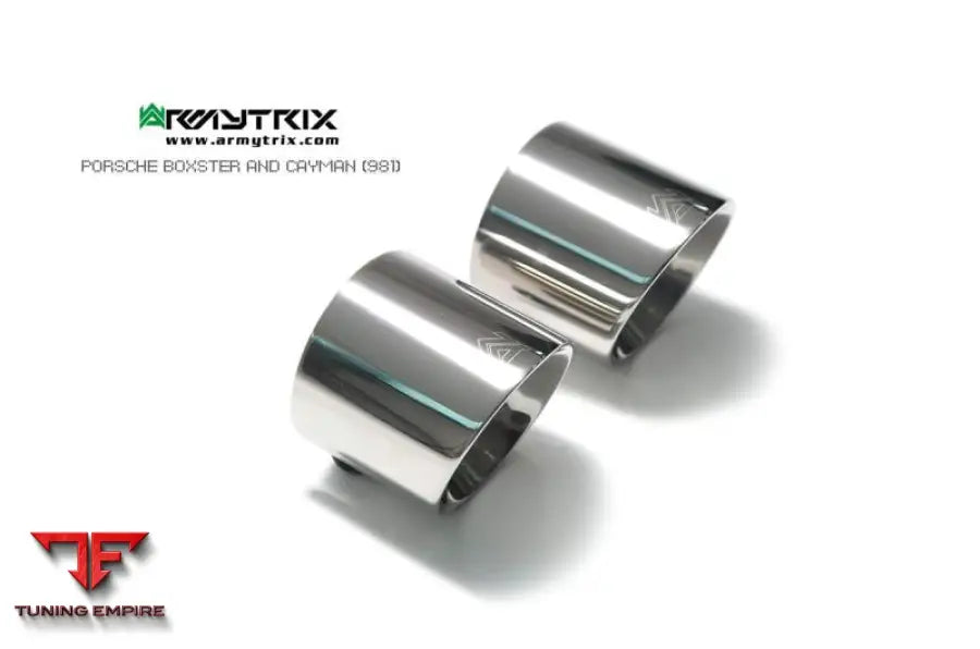 ARMYTRIX PORSCHE 981 CAYMAN S/GTS/GT4 (2012-2016) VALVETRONIC EXHAUST SYSTEM