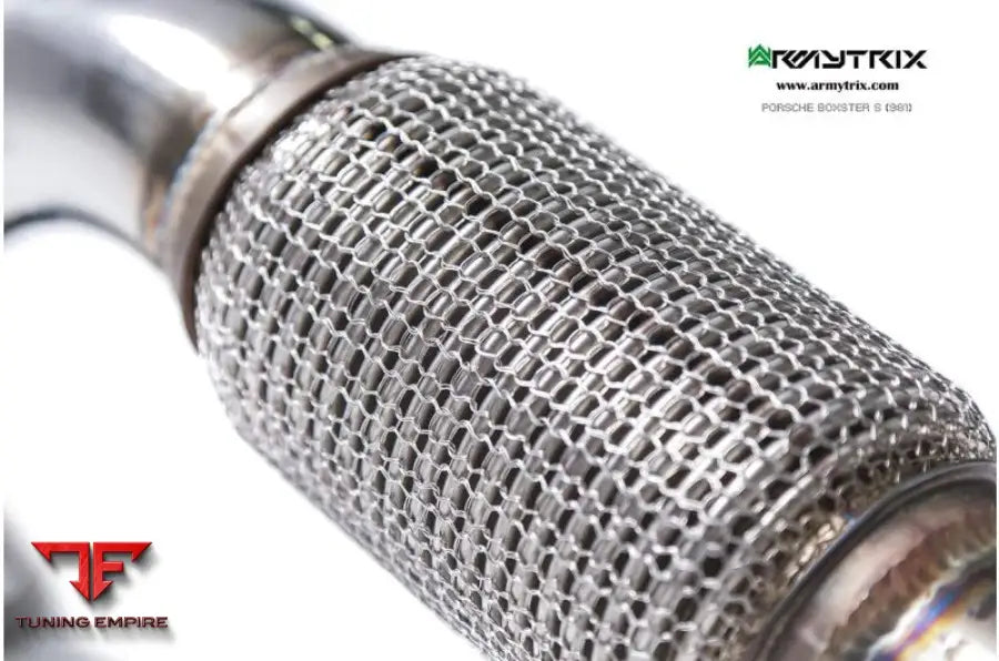 ARMYTRIX PORSCHE 981 CAYMAN S/GTS/GT4 (2012-2016) VALVETRONIC EXHAUST SYSTEM