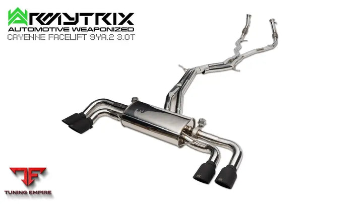 ARMYTRIX Cayenne facelift exhaust detail