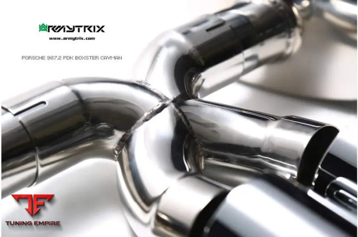 ARMYTRIX PORSCHE CAYMAN 987.2 PDK (2009-2012) VALVETRONIC EXHAUST SYSTEM