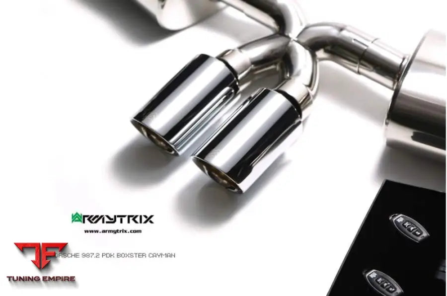 ARMYTRIX PORSCHE CAYMAN 987.2 PDK (2009-2012) VALVETRONIC EXHAUST SYSTEM