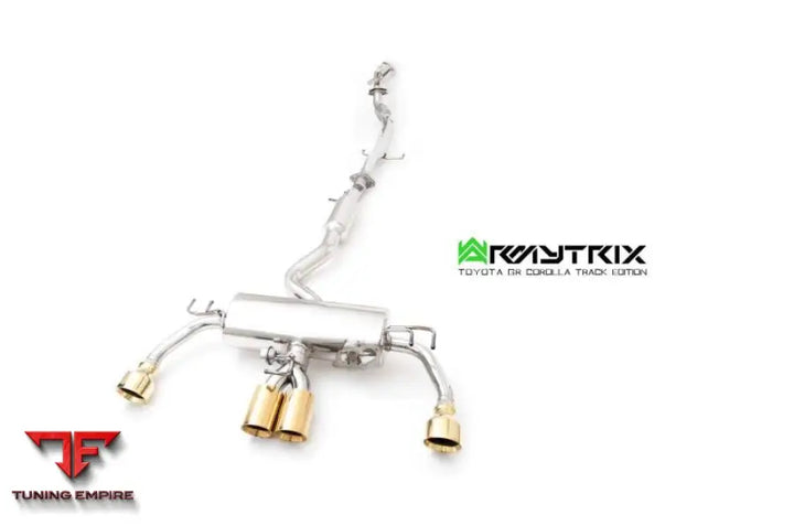 ARMYTRIX TOYOTA GR COROLLA (2023-PRESENT) TRACK EDITION VALVETRONIC EXHAUST SYSTEM