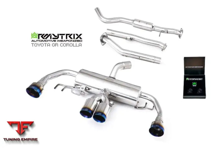 ARMYTRIX TOYOTA GR COROLLA (2023-PRESENT) VALVETRONIC EXHAUST SYSTEM