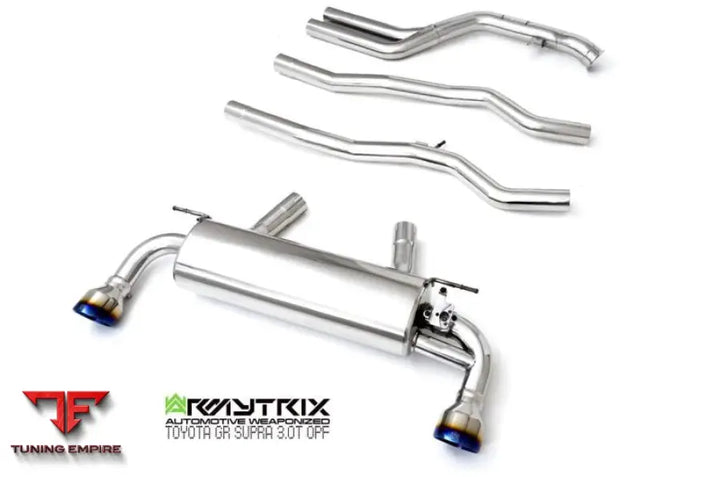 ARMYTRIX TOYOTA GR SUPRA A90 A91 OPF (INTEGRATES WITH OE VALVE CONTROL) (2019-PRESENT) VALVETRONIC EXHAUST SYSTEM